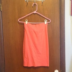 XS Coral pencil skirt